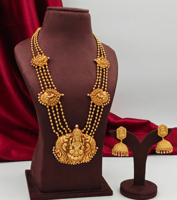 Golden layered Nagas Temple Set