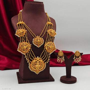 Multi Layered bridal Temple Set