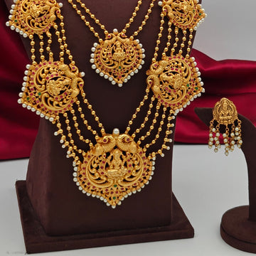 Multi Layered bridal Temple Set