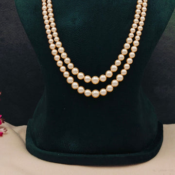 2 layer Semi Precious Pearl Mala