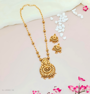 Golden Kerala style Mid length set