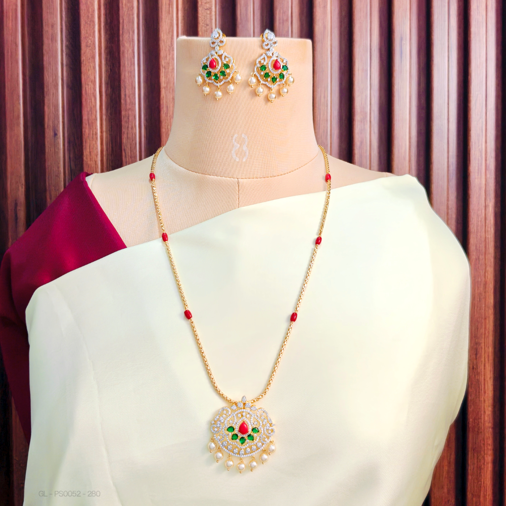 Elegant Floral Locket set