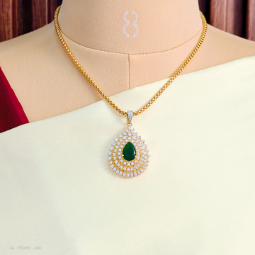 Elegant Locket set - Green