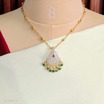 American diamond Elegant Locket set