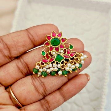 Jadau kundan Pendant - Design 1