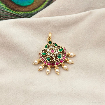Jadau kundan Pendant - Design 3