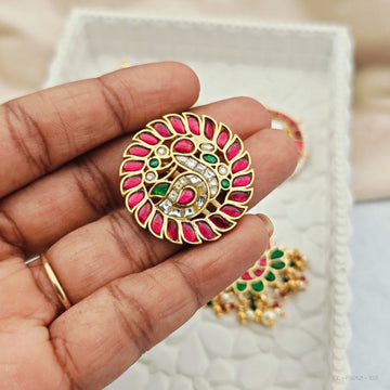 Jadau kundan Pendant - Design 7