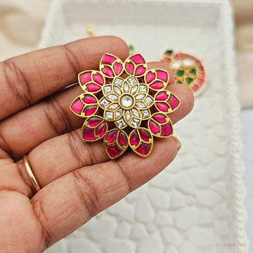 Jadau kundan Pendant - Design 14