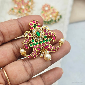 Jadau kundan Pendant - Design 18