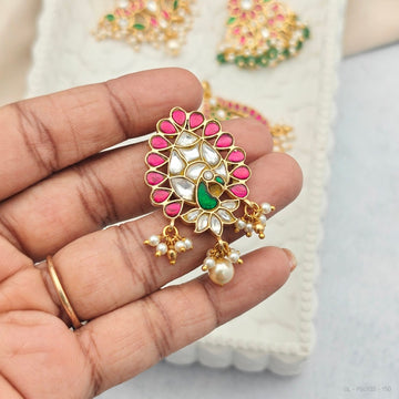 Jadau kundan Pendant - Design 21