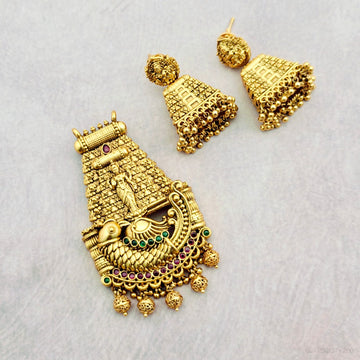 Temple Traditional Kemp Pendant - Design 1