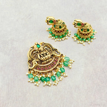 Temple Traditional Kemp Pendant - Design 2