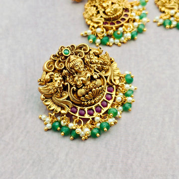 Temple Traditional Kemp Pendant - Design 4