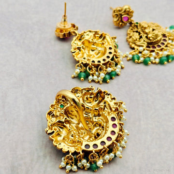 Temple Traditional Kemp Pendant - Design 4