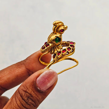 3D Bird Vanki Ring / Neli Mothiram
