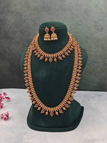 Traditional Mango Semi Bridal Set