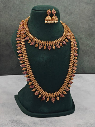 Traditional Mango Semi Bridal Set