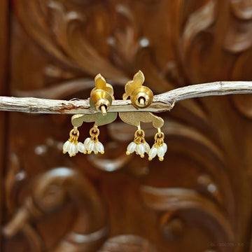 Jadau Kundan Earrings Stud - Design 13