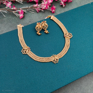 Antique Peacock Necklace