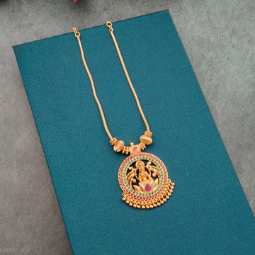 Micro gold plated Lakshmi Necklace
