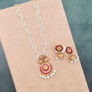 Jadau Kundan Alankaar Pearl Jewellery