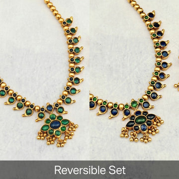 Reversible Budget Kemp Necklace Set
