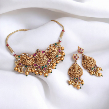 Jadau Kundan Hi-neck Choker GL-SHO0081-265