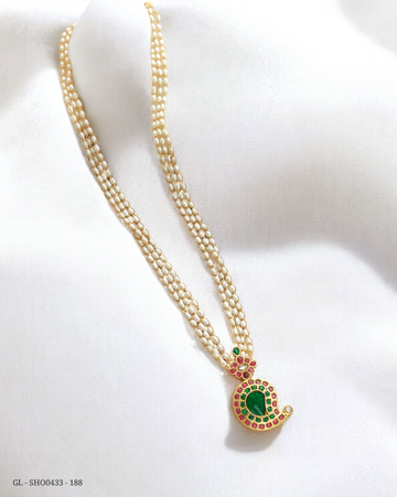 Jadau Kundan Locket GL-LON0433-188