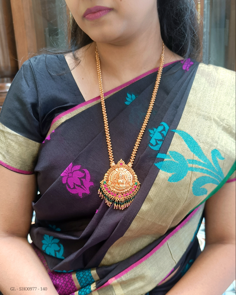 Kerala Tradition Long necklace set GL-LON0977-150