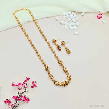 Antique Golden Beaded mala set