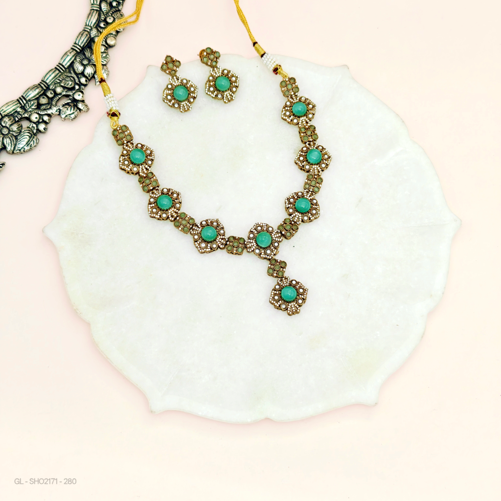 Victorian Cz Pastel Shade Sets
