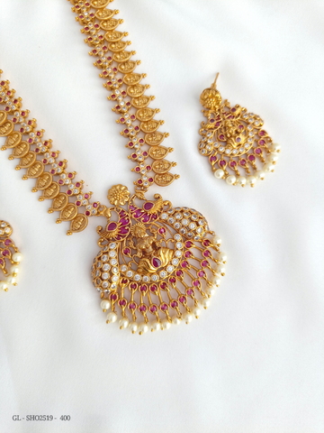 Mid length Ruby Temple Necklace GL-SHO2519-400