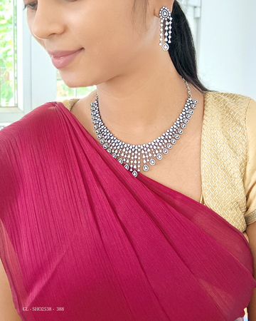 Victorian American Diamond necklace