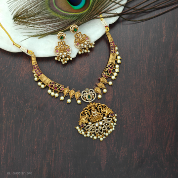 Hasli Jadau Lakshmi Necklace