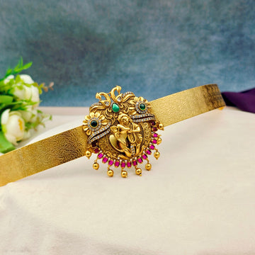Pendant Style Hip Belt - Govardhan Krishna