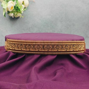 Designer antique hip belt