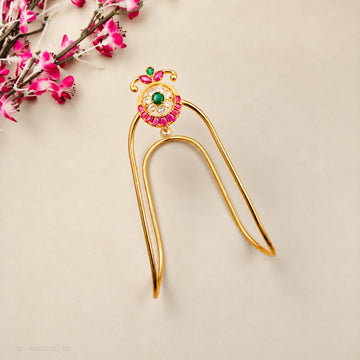 Teens [ 5 - 19 years ] ruby and Emerald stone Armlets
