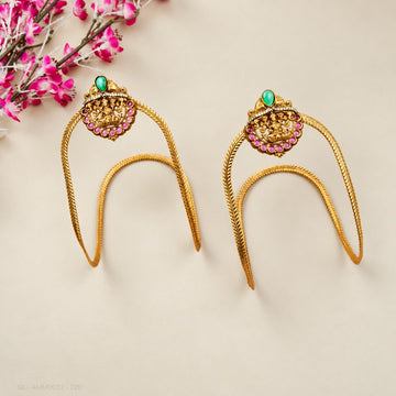 Teens [ 5 - 19 years ]Ruby Emerald Lakshmi Armlets