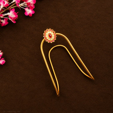 Teens [ 5 - 19 years ] Flower model  Ruby Stone Armlets