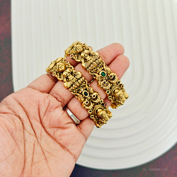 2 PC Lock Open Nakshi Kada Bangles
