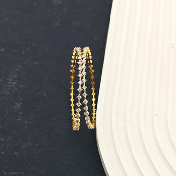 2 PC Set -  AD stone Bangles (Teens)