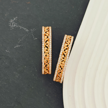 Kids Bangles - 2 PCs set Floral design