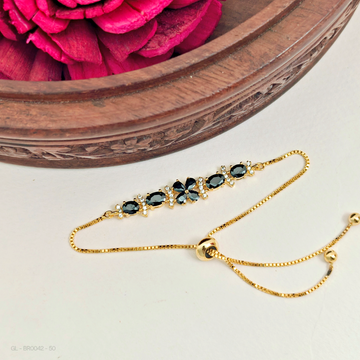 Free size AD stone Bracelet