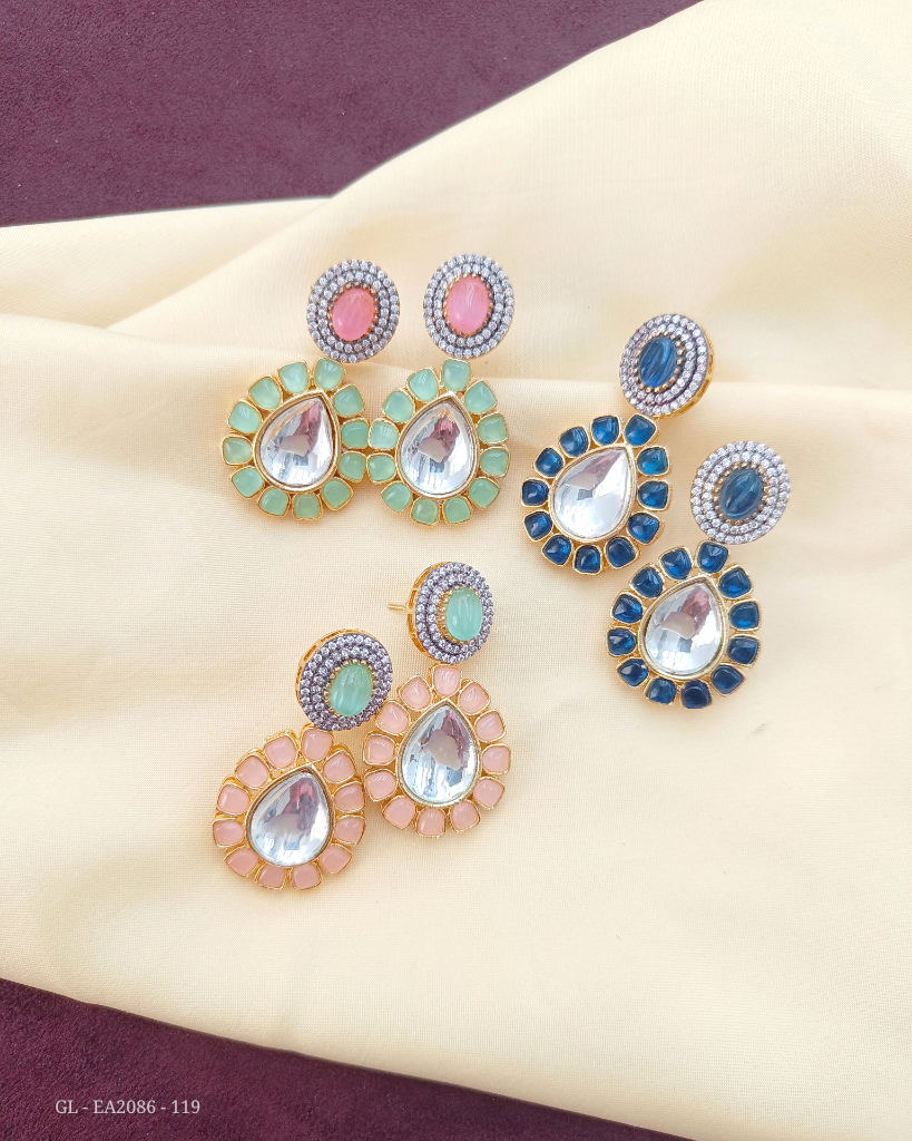 Pastel color elegant studs GL-EA2086-119