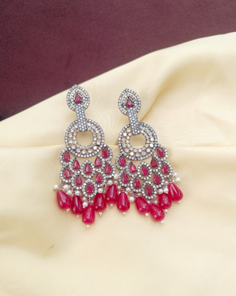 Indo Western Victorian earrings GL-EA2087-100