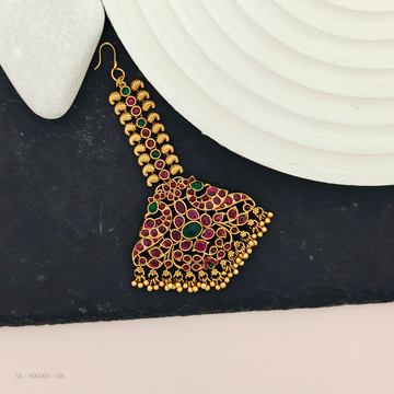 Antique peacock Tikka / Nethichutti