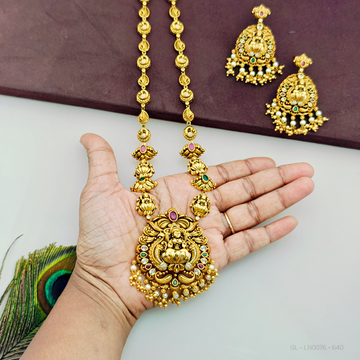 Antique gold Lakshmi design Necklace