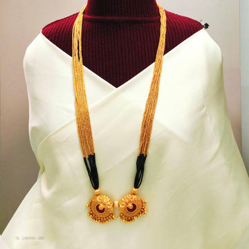 Matte Gold Finish Mangalsutra