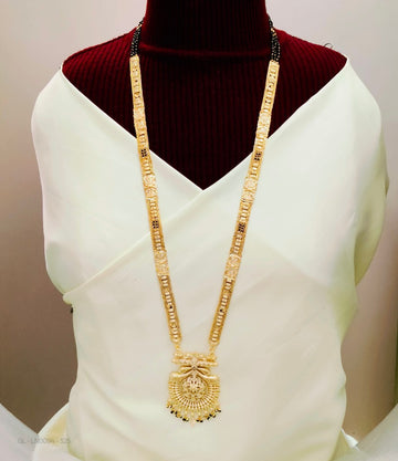 Traditional south Indian gold  Floral Pendant