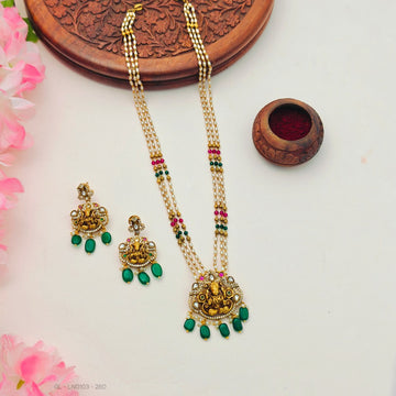 Lakshmi Devi Temple jewellery set